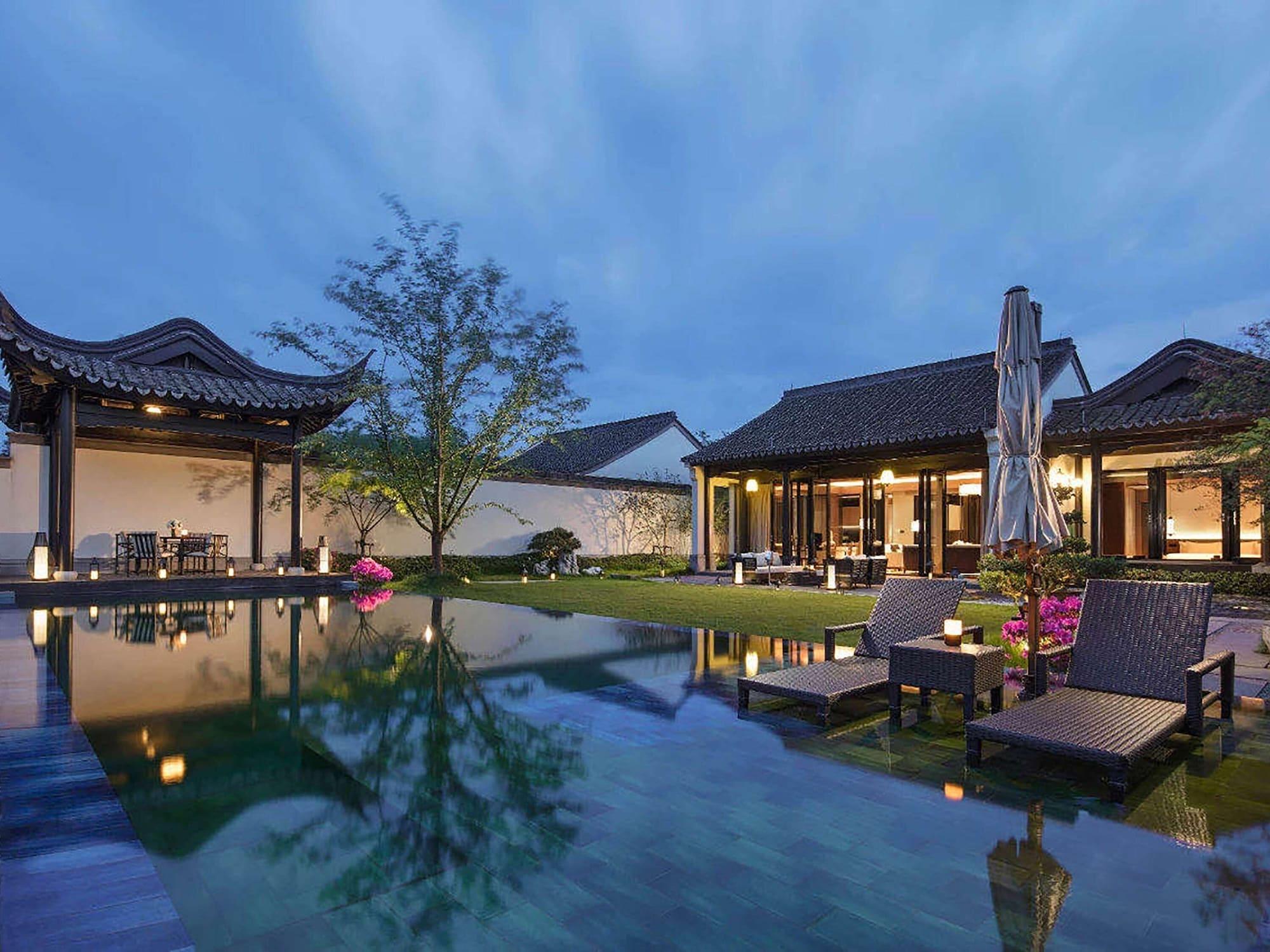 Отель Banyan Tree Anji Хучжоу Экстерьер фото
