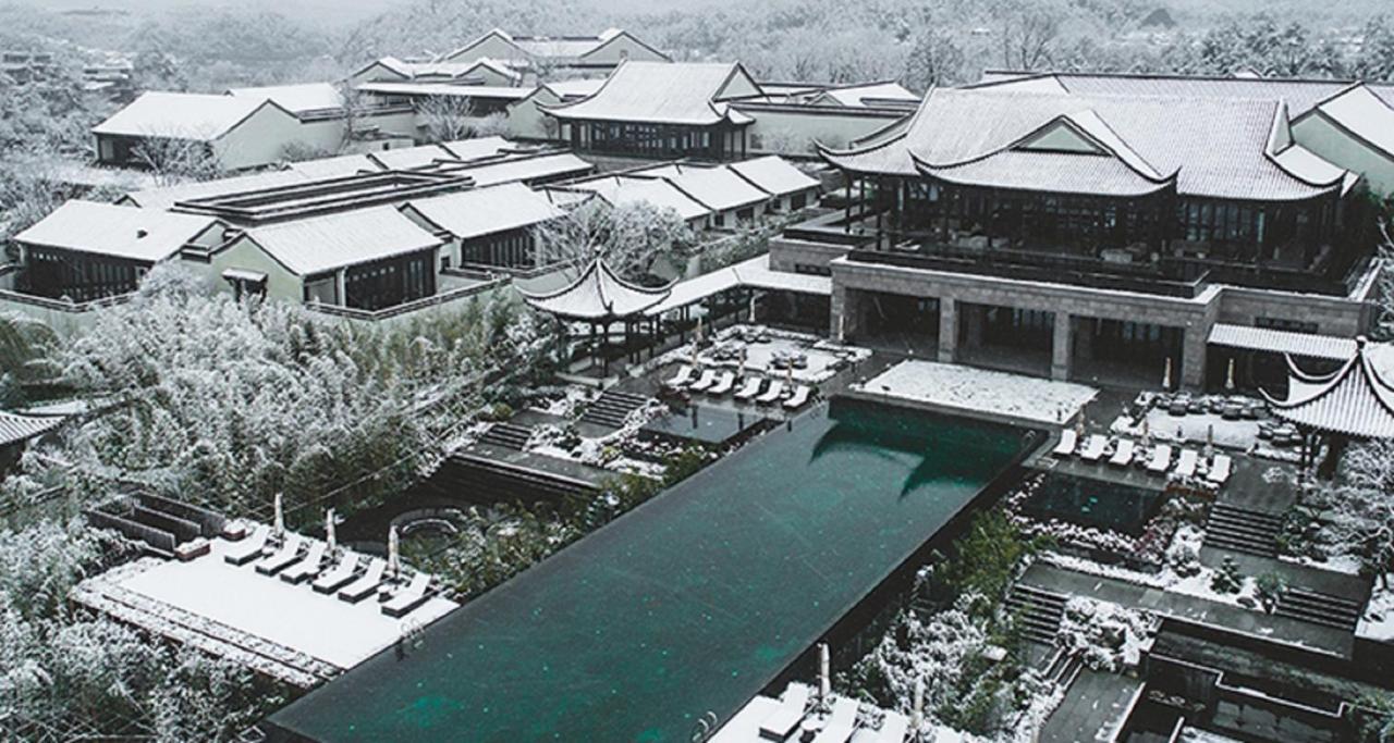 Отель Banyan Tree Anji Хучжоу Экстерьер фото